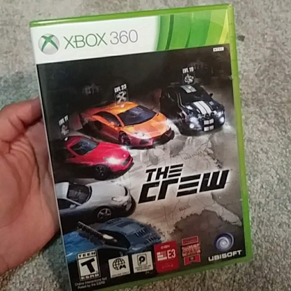 Xbox 360 the crew game